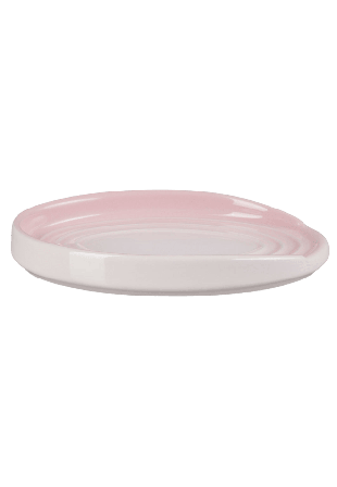 Le Creuset Signature Stengods Oval Grytskedshållare Shell Pink Köksredskap Unisex Rosa 15 CM
