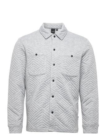 Onsnewkodyl Quilt Overshirt Overshirts Grå ONLY & SONS