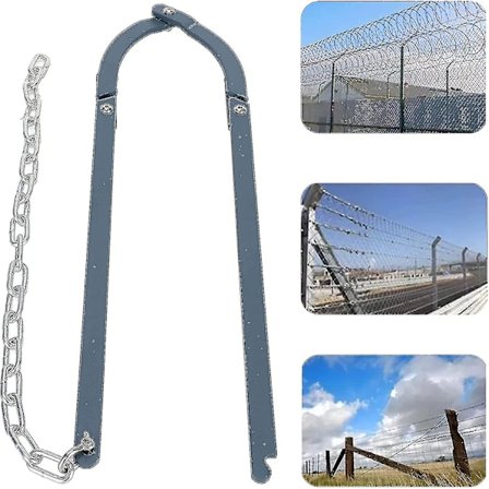 Texas Fence Fixer, Jern Hagegjerde Reparasjonsverktøy Sterk Korrosjonsbestandighet Anti Rust Piggtråd Gjerde Strekkverktøy-m.850