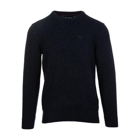 Barbour, Round-neck Knitwear Blauw, Heren, Maat:XL