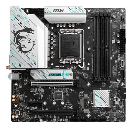 MSI B760M GAMING PLUS WIFI - hovedkort - mikro ATX - LGA1700-sokkel - B760