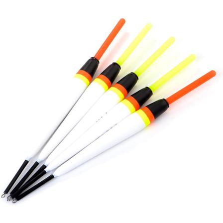 5 St Balsa Wood Slip Bobbers Med Självlysande Stick, 1/5 Oz