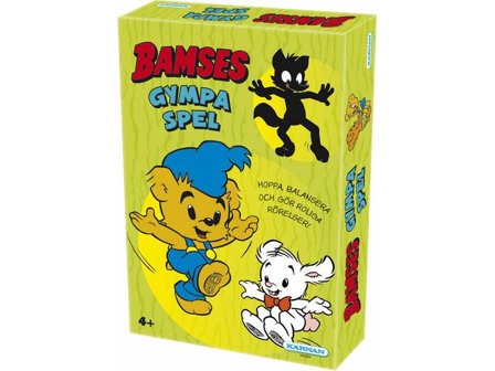 Gympa med Bamse - Lyreco - Skola och förskola - Lekmaterial - Spel - Från 3 - 4 år