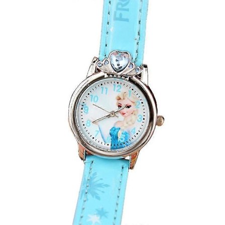Frozen Elsa Queen Børn Piger Ur Quartz Analog Ur Tegneserie Armbåndsur tao (FMY)