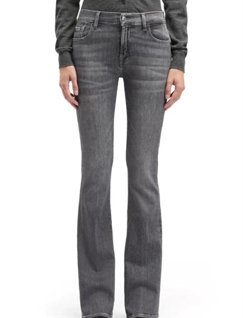 7 For All Mankind Bootcut Soho Grey - Grey - 28 x 34