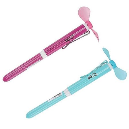 2 stk Elektriske Metal Kuglepenne Praktiske Kuglepenne Med Blæser Til Studerende