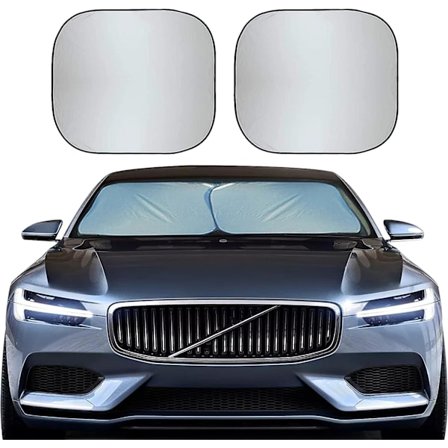 Solskydd för bilruta, värme- och solreflekterande