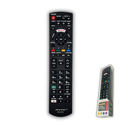 RM-L1378 TV-fjärrkontroll med Netflix för Panasonic