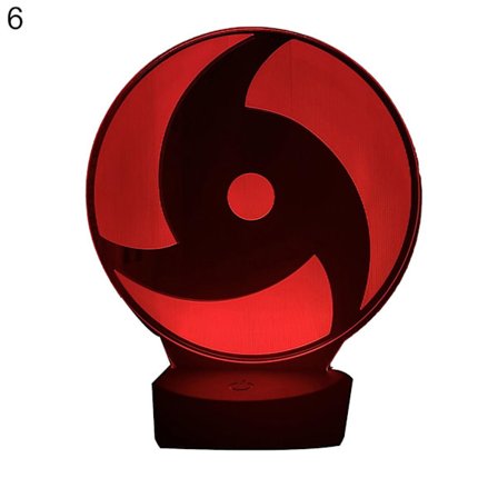 Designet fjernkontrollfunksjon Akryl 3d Led Usb øyebeskyttelse