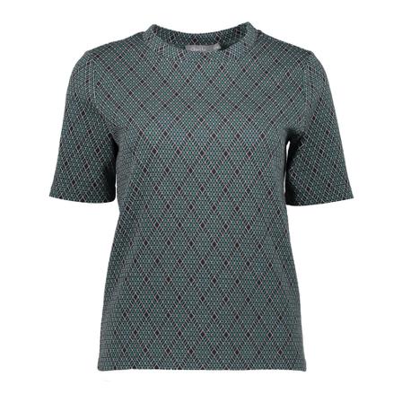 Geisha Top round neck , Zwart , Dames , Maat: M