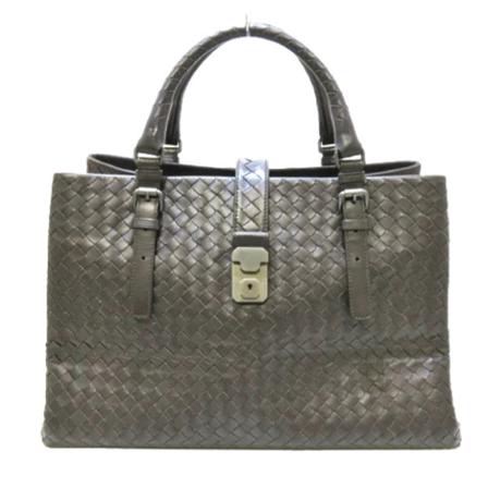 Bottega Veneta Vintage Pre-owned Läder handvskor brun, unisex Vintage Väskor, unisex, Storlek: ONE SIZE