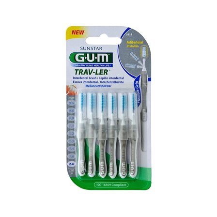 Gum Travler 1618 Scovolino 2,0 6 Pezzi