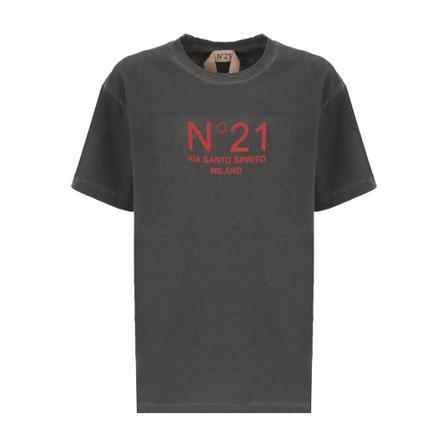Msgm, T-Shirts Zwart, Dames, Maat:M