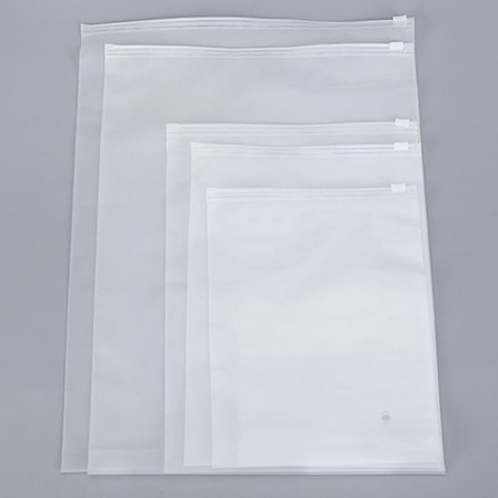 Selvlukkende frostede opbevaringsposer, 50-pak