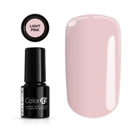 Hybrid Color It Premium - Hard Base - Light Pink - Soak Off - 6g Ljusrosa