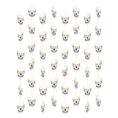 Halloween Döskallar Hängande Dekoration 130cm - Halloween Dekoration - Kalaslagret.se