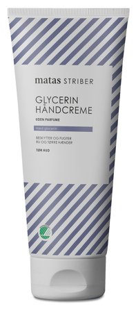 3 for 2 - Matas Striber Glycerin Håndcreme Uden Parfume 200 ml, Skincare, Håndpleje, Håndcreme
