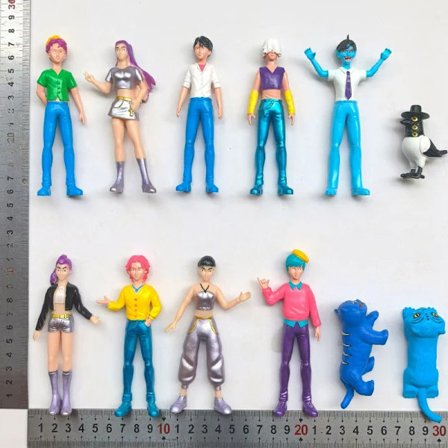 Anime Kpop Demon Hunters Figuuri Malli Lelu Sarjakuva Pelioheislaitteet Pöydän Koristekokoelma Figuurit Mallilelu lapsille Lahja