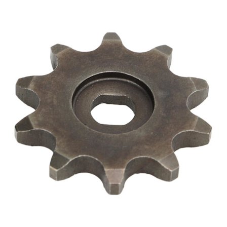 10-hampainen polkupyörän moottorin ratas hiiliteräksestä, vaihto 10t polkupyörän ketjurataspaketti vaihdemoottorille 5mm