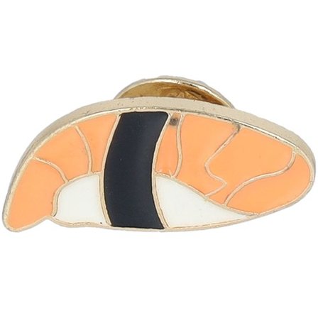 Cap Pins - Gul Tillbehör - Sushi Metal Enamel Pin @ Hatstore