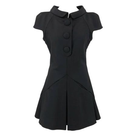Balenciaga Vintage - Vintage Klänningar - Svart - Dam - Storlek: S, Dam, Storlek: S