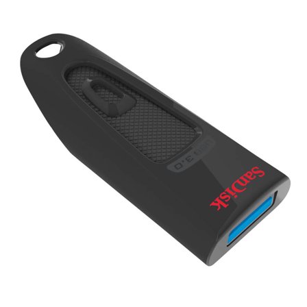 Sandisk Ultra - USB-flashstasjon - 256 GB - USB 3.0