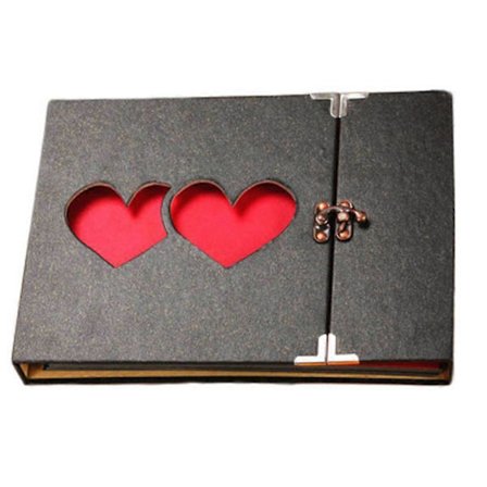 Fotoalbum til selv at designe Scrapbog Album Sorte Sider Fotobog til at indsætte i Fotoalbum Bryllup, Jul Valentinsdag Fødselsdag A (FMY) Style 1