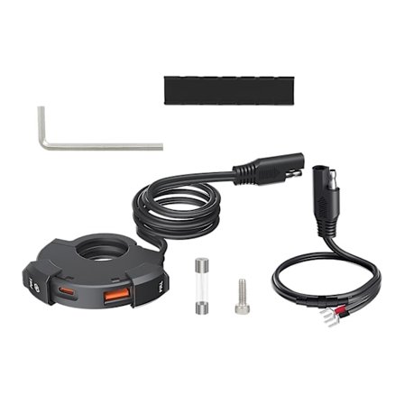 Motorcykel USB-laddare Motorcykel Telefonladdare för surfplatta Smartphone Kamera