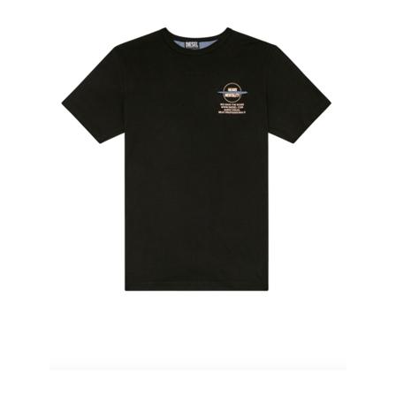 Diesel, T-Shirts Czarny, unisex, Rozmiar: XL