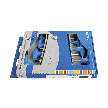 Unior 7-Piece Hex T-Handle Set