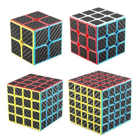 Smooth Magic Carbon Fiber Rubiks kub 5x5x5 - stock