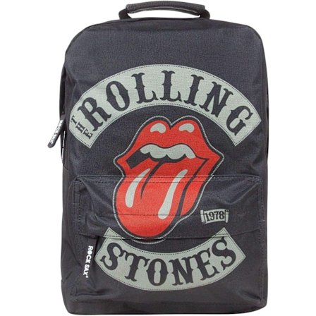 Rock Sax 1978 Tour The Rolling Stones Ryggsäck One Size Svart/Röd