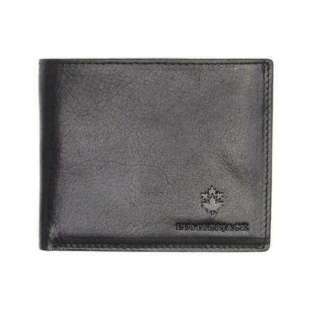 Lumberjack, Wallet Blake Czarny, Mężczyzna, Rozmiar: ONE Size