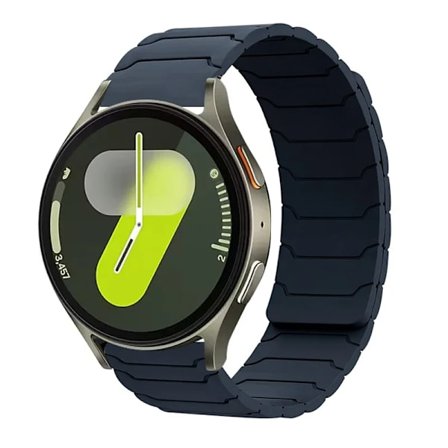 20mm 22mm 18mm Silikon Magnetisk Loop armband för Samsung Galaxy watch 7/6/5 active 2 amazfit armband HUAWEI watch GT 2e 3 band