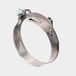 Fascetta stringitubo Pari, acciaio inox AISI 316, con testa esagonale, Ø48 - 51 mm, 1 pezzo