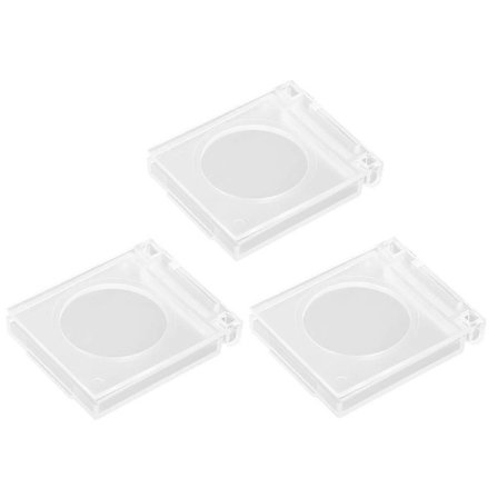 3 stk. Trykknapkontakt Støvtæt Dæksel Trykknap Sikkerhedsbeskyttelse Plastik