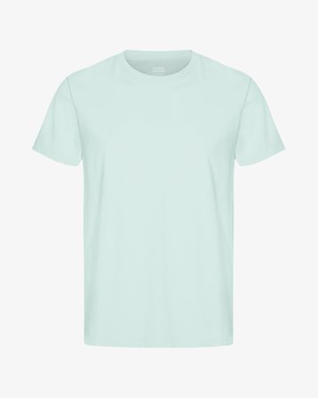 Classic Organic Tee - Light Aqua S
