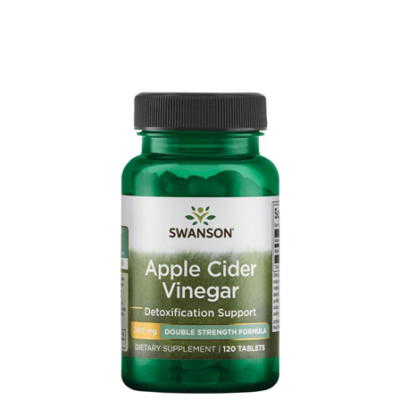 Swanson Äppelcidervinäger 200 mg 120 tabletter
