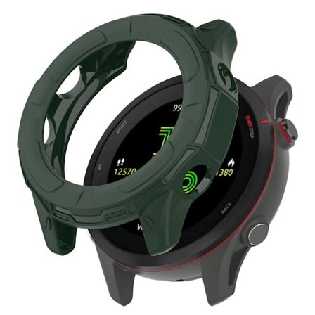 Garmin Forerunner 955 joustava suojus - Oliivinvihreä
