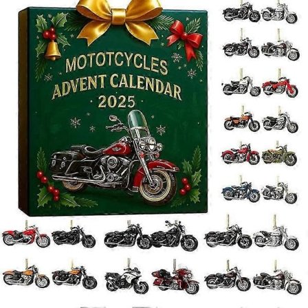 MOTORSYKLER ADVENTSKALENDER Motorsykkel Adventskalender Blindboks
