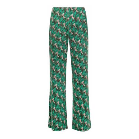 Maliparmi, Wide Trousers Groen, Dames, Maat:M,Viscose