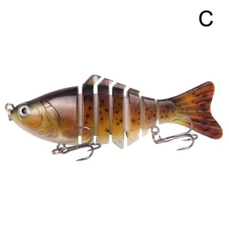 Multi Fiskedrag Sjunkande Wobblers Swimbaits Hårt Bete