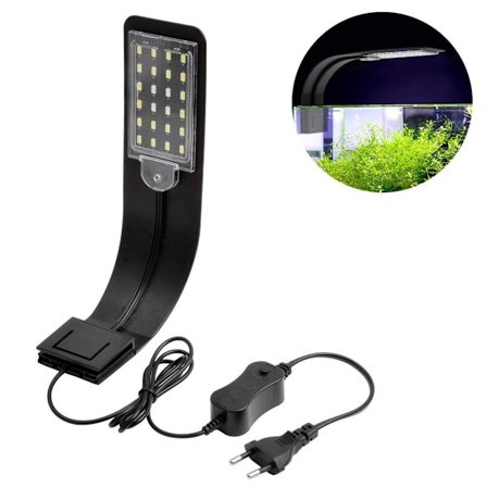 Akvaarion valaisin, ohut musta KLB