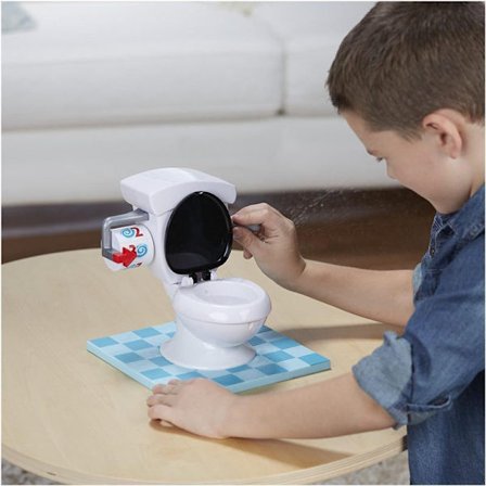 Trick Vandsprøjt Toilet Legetøj Simuleret Toilet Simuleret Lyd