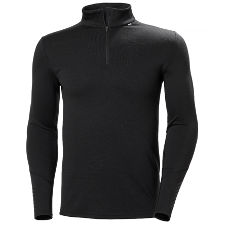 Helly Hansen Lifa Merino Midweight 1/2 Zip Black