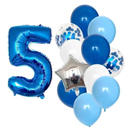 12 kpl Poikien Syntym p iv ilmapalloja 32 tuuman Sinisen Numeron Ilmapallolla Syntym p iv juhlan Koristeluun Lasten Vuosip iviin 1/2/3/5/6/8/9 Vuotta 