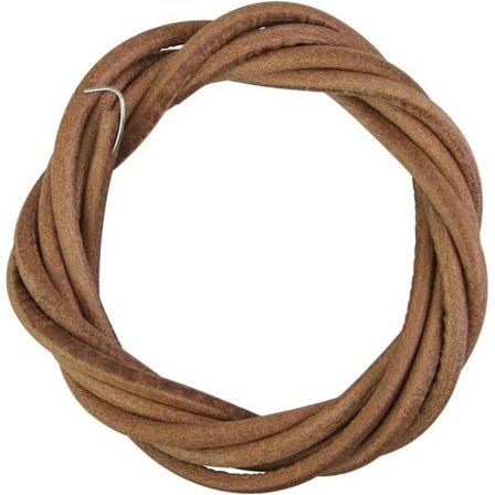 Antik nahkainen ompelukoneen hihna, 180 cm, luistamaton