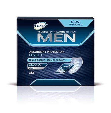 Tena Men Level 1 innlegg 12 stk