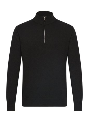 Oscar Jacobson Patton Half Zip - Black - XXL