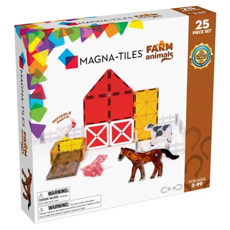 Magna-Tiles Farm Animals 25 delar